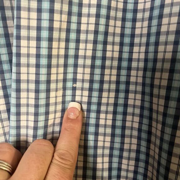 Aeropostale Men's S Western Pearl Snap Sz Xl Long Sleeve Plaid Cowboy Shirt - Picture 9 of 10